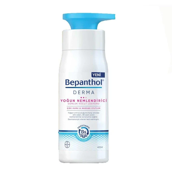 Bepanthol Derma Yoğun Nemlendirici Günlük Vücut Losyonu 400 ml ürün görseli