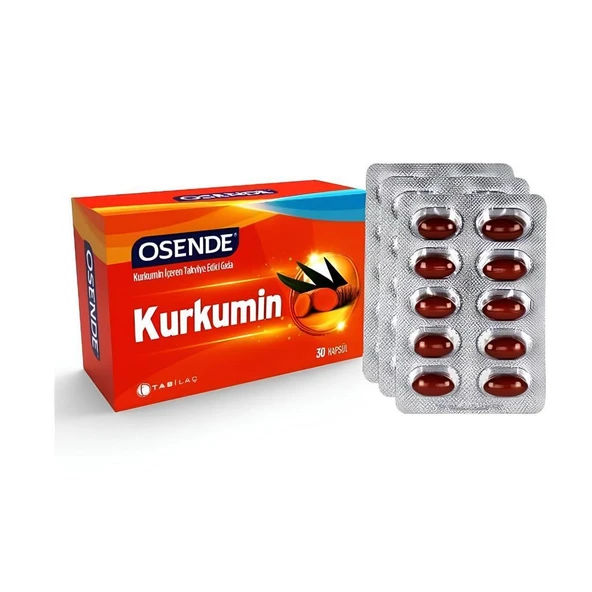 Osende Curcumin 30 Kapsül ürün görseli 1