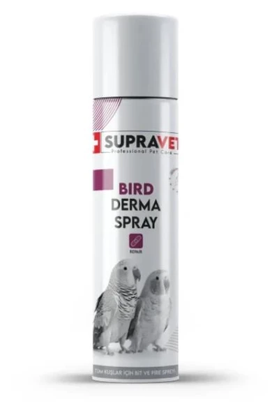 Supravet Kanarya Papağan Güvercin ve Muhabbet Kuşları Deri Bakım Spreyi 150 Ml