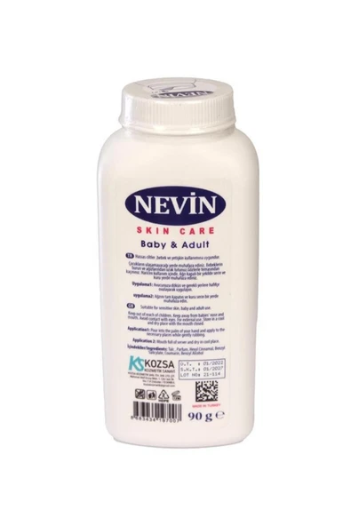 Nevin Nem Önleyici Pudra 90 gr - 2