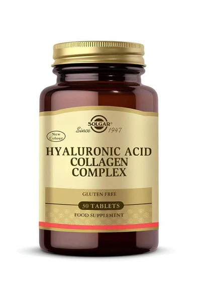 Solgar Hyaluronic Acid Collagen Complex 120 mg 30 Tablet ürün görseli 1