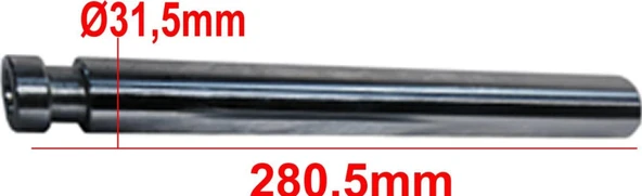 Transpalet Piston Mili 280.5x31.5mm - 9