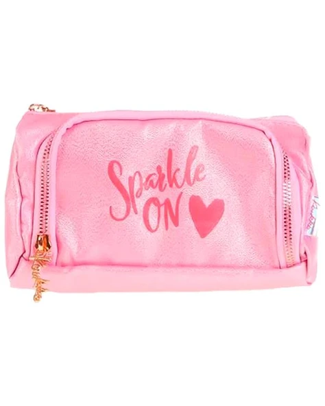 Kaukko Sparkle Plump Tropical Pembe Kalem Çantası K2554