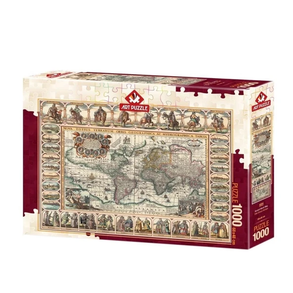 Dünya haritası puzzle ile zeka gelişimi ve eğitici problem çözme aktiviteleri