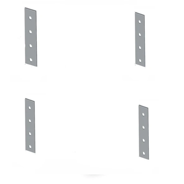Gönye, Düz Bağlantı Sac Gönye 15x90mm 4 Adet