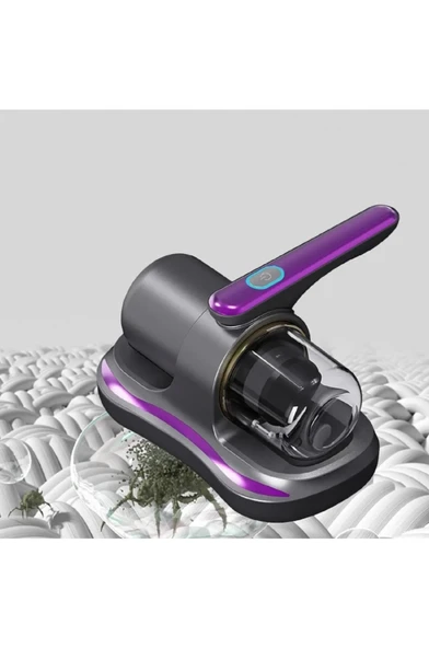 QASUL Şarjlı UV-C Işınlı 100W Akar Temizleme El Vakum Temizleme Toz Giderme
