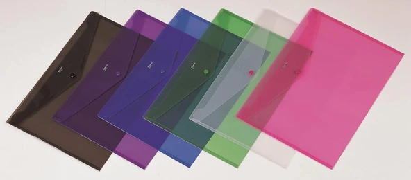 Comix Çıtçıtlı Dosya A3 Karışık Renk A1852 ( 12 adet ) - 2