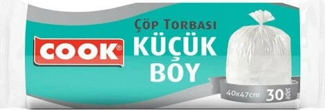 Cook Küçük Boy Çöp Poşeti 30'lu - 4