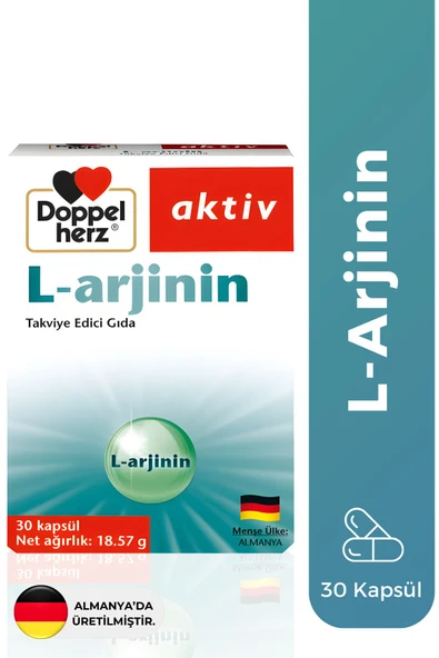 Doppelherz L-Arjinin 30 Kapsül