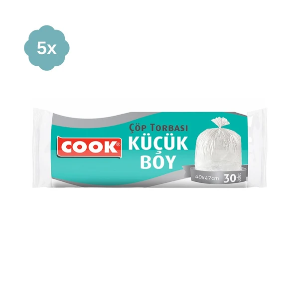 Cook Küçük Boy Çöp Poşeti 30'lu - 2
