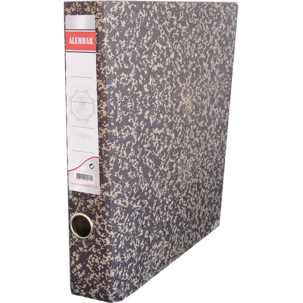 Alemdar Klasör Karton Dar Siyah 5 Lİ PAKET-5-LI-PKT
