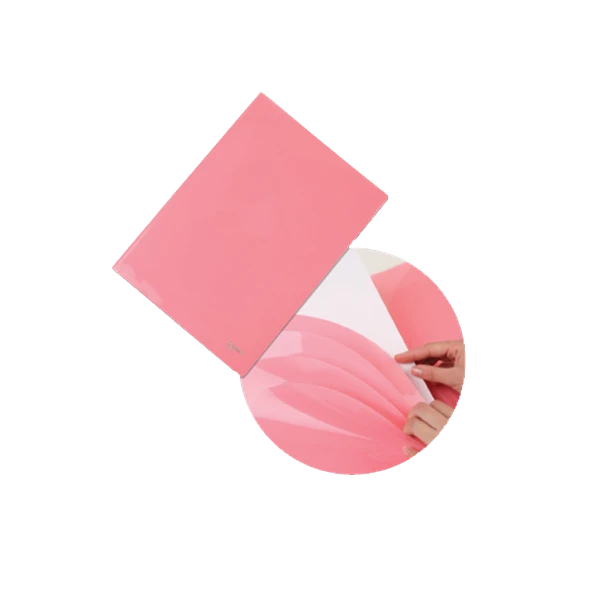 Comix L Tipi Dosya Bölmeli A4 Mat Renkler JP1001 ( 10 adet )