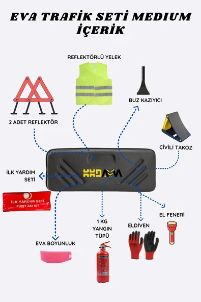 KKDAVM Eva Trafik Seti Medium İçerik