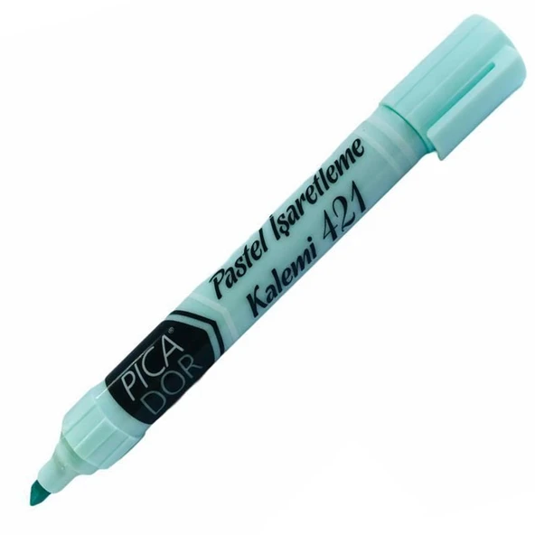 Picador Fosforlu Kalem Pastel Mavi 421 -(10 adet)