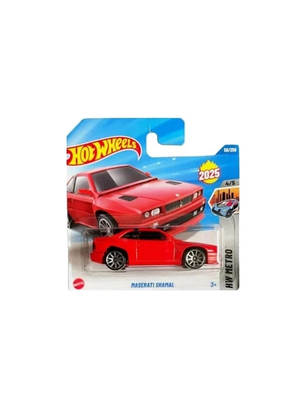 Hot Wheels Tekli Arabalar Maserati Shamal - HYW21