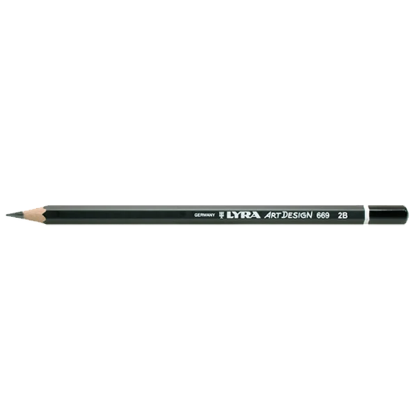 Lyra Kurşun Kalem Rembrandt Art Design 2B-12 Lİ - 2