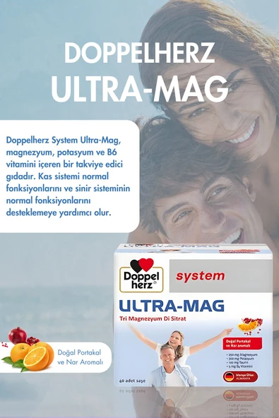 Doppelherz System Ultra-Mag 40 Saşe - Resim 3