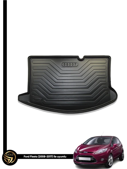 Ford Fiesta 2008 - 2016 3D Bagaj Havuzu