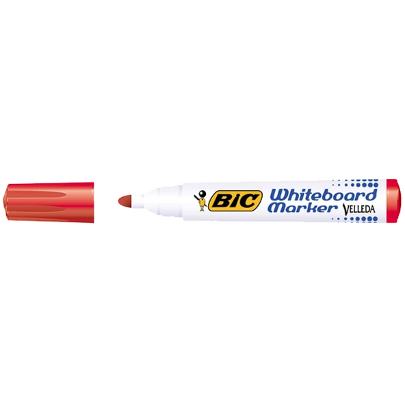 Bic Tahta Kalemi Yuvarlak Uçlu Velleda Kırmızı 904939   ( 12 adet )