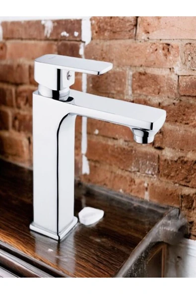 Kare Banyo Siera Mıx Lavabo Bataryası Yüksek Kalite 2 Yıl Garantili - Resim 2