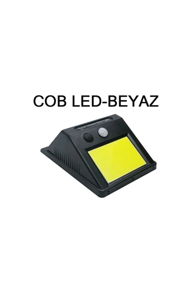 TAYVİN Cob Led Ampul Aplik Solar Led Tek Sensörlü 48 Led Bahçe Aydınlatma - 2