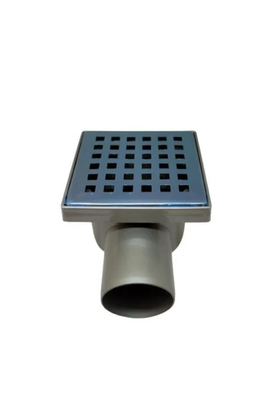 Muhtelif Maxiflow 10x10 Cm Ø50 Yandan Çıkışlı Line Yer Süzgeci (3011.0Y050K.010.1) - 2