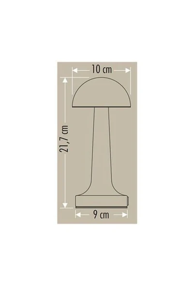 Cata 3 Renk Yanma Modlu Eskitme Renk Masa Lambası - 5