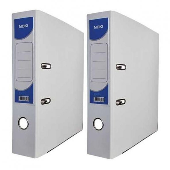 Büro Klasör Geniş Noki Beyaz Büro Klasörü Halkalı 2 Adet