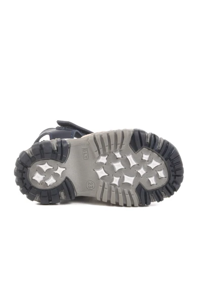 Ayakmod Lacivert Kırmızı Cırtlı Hafif Erkek Çocuk Sandalet 173101 B - 5