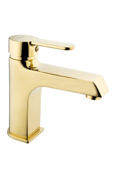 Kare Banyo Lavabo Bataryası Kare Stil Mix Altın (paslanmaz 2 Yıl Garantili)