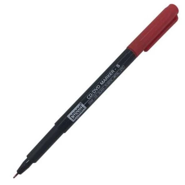Cassa Asetat Kalemi Permanent Marker  (12 li)S Seri Kırmızı (sadece kırmızı) 8726
