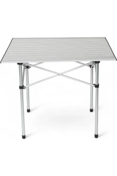 Uniqamping portatif katlanabilir alümünyum masa 70x70x55 - 2