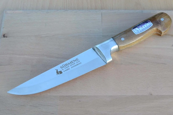 Sürmene Kasap Bıçağı Mutfak Bıçağı 27 CM No 1 T5 Çubuk Çelik