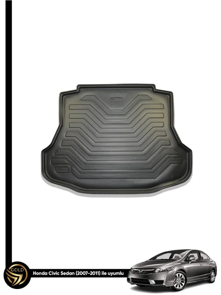 Honda Civic 2007 - 2011 3D Bagaj Havuzu