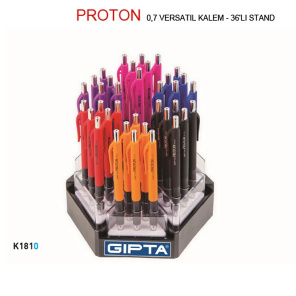 Gıpta Versatil Kalem Proton 0.7 MM 6 Renk K181 - Resim 2