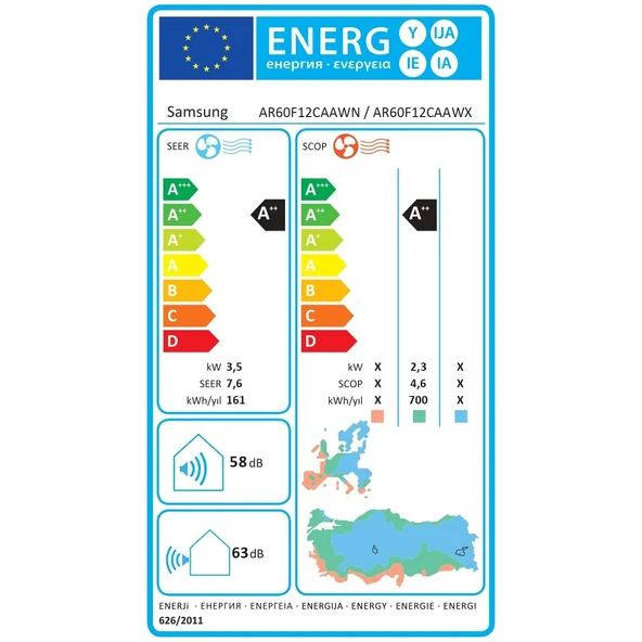 AR60F12CAAW/SK 12000 Btu Windfree™ Premium Plus Inverter Duvar Tipi Klima - 4
