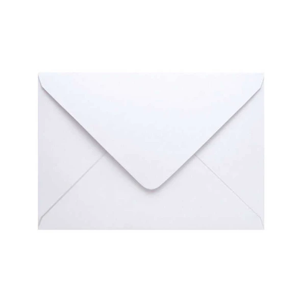 Asil Doğan Davetiye Zarfı Extra 13x18 110 GR Beyaz (500 lü)
