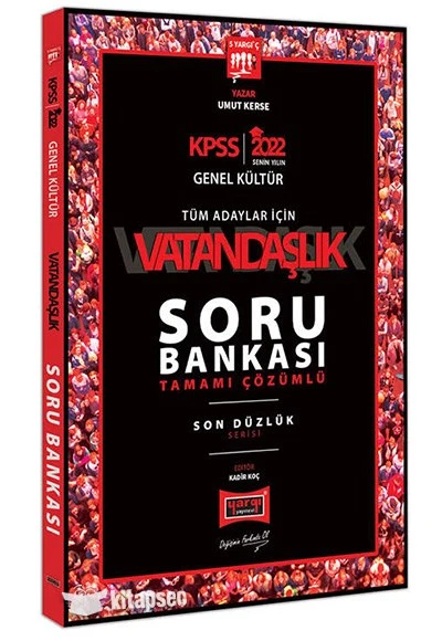 KPSS Genel Kültür Tüm Adaylar İçin Son Düzlük 5 Yargıç Tamamı Çözümlü Vatandaşlık Soru Bankası Yarg