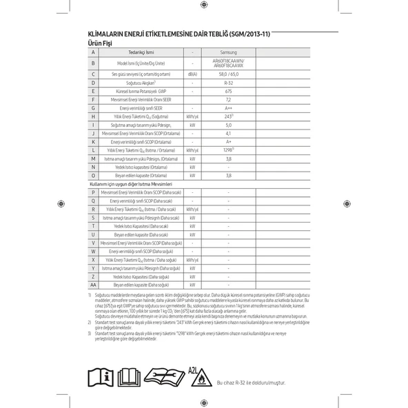 AR60F18CAAW/SK 18000 Btu Windfree™ Premium Plus Inverter Duvar Tipi Klima - 5