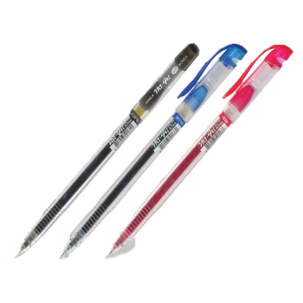 Dong-A Tükenmez Kalem My-Gel Jel 0.5 MM İğne Uç Mavi 201120-12 Lİ PAKET-12-LI-PKT - Resim 2