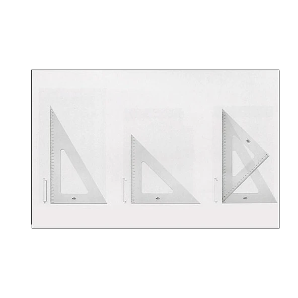 Hatas Öğrenci Gönye Seti 45-60 Derece Plastik 30 CM 0807-10 LU PAKET-10-LI-PKT