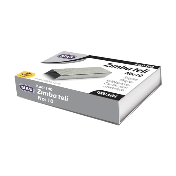 Mas Zımba Teli No:10 Beyaz 140 (10 kutu)