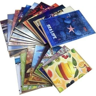 Meteksan Formalı Defter (Dikişli) Karton Kapak Kareli 120 YP A5 120/4-6-LI-PKT