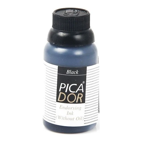 Factory Istampa Mürekkebi 50 ML Siyah FG 5050-S (12 Li Paket)