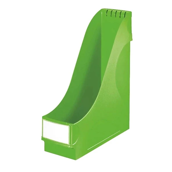Leitz Kutu Klasör  (8 adet)(Magazinlik) Plastik 9.8x31.8x29.1 L.Green 2425T
