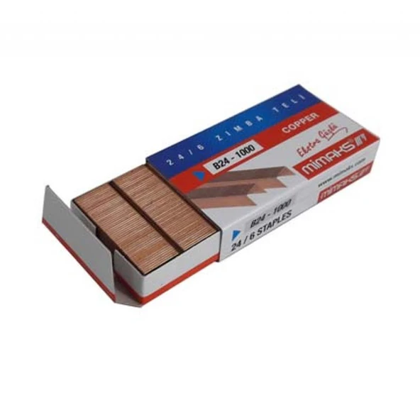 Mimaks Zımba Teli 1000 Lİ No:10 Bakır (10 kutu)