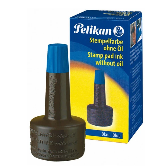 Pelikan Istampa Mürekkebi 28 ML Mavi 351213 ( 10 adet ) - Resim 2
