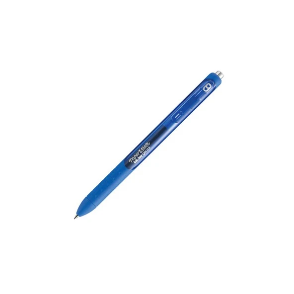 Paper Mate Inkjoy 12 li  Gel Üstten Basmalı Jel Kalem Mavi - 2