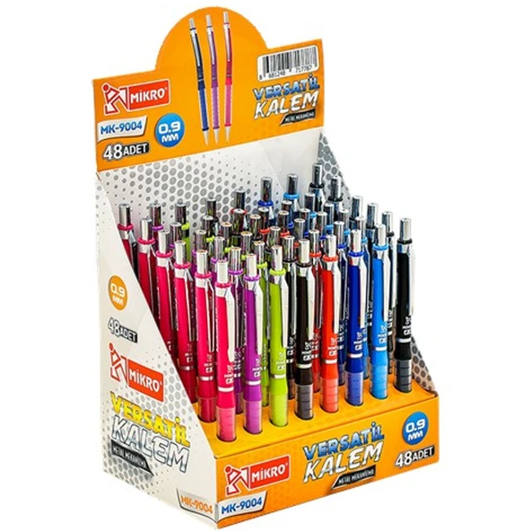 Mikro Versatil Kalem 0.7 MM ( 48 Li Stand ) MK-9004-50-LI-KUTU