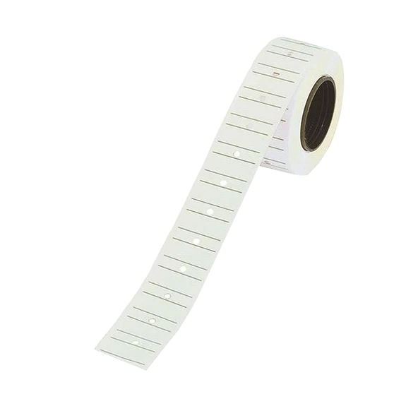 Tanex Fiyat Etiketi Çizgili 12x21 Beyaz ( 6 adet  )